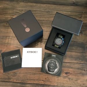 Kyboe! Stealth Olive Green Men’s Watch - NWT!